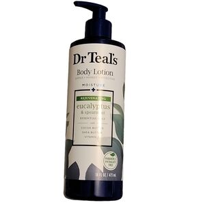 Dr Teal's Body Lotion rejuvenating eucalyptus & spearmint New! Moisture 16 fl oz